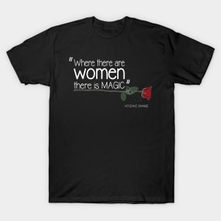 Women Empowerment : Red Rose Edition T-Shirt